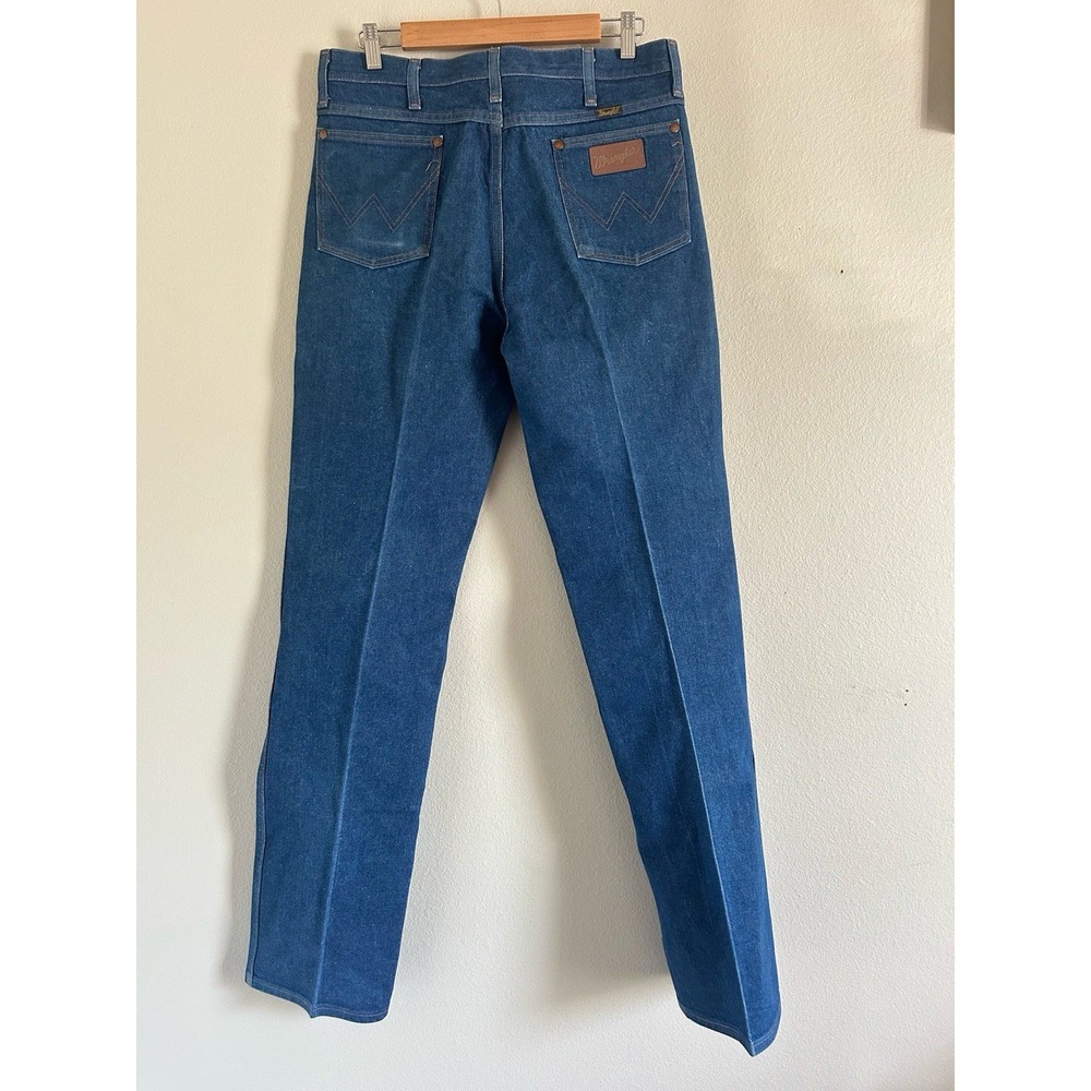 Vintage Wrangler Denim Jeans Cowboy Cut 936DEN Mens 35x36* Made In The USA K-13